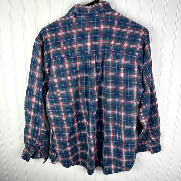 Northern Reflections Plaid flannel button down size Small - Picture 2 of 5